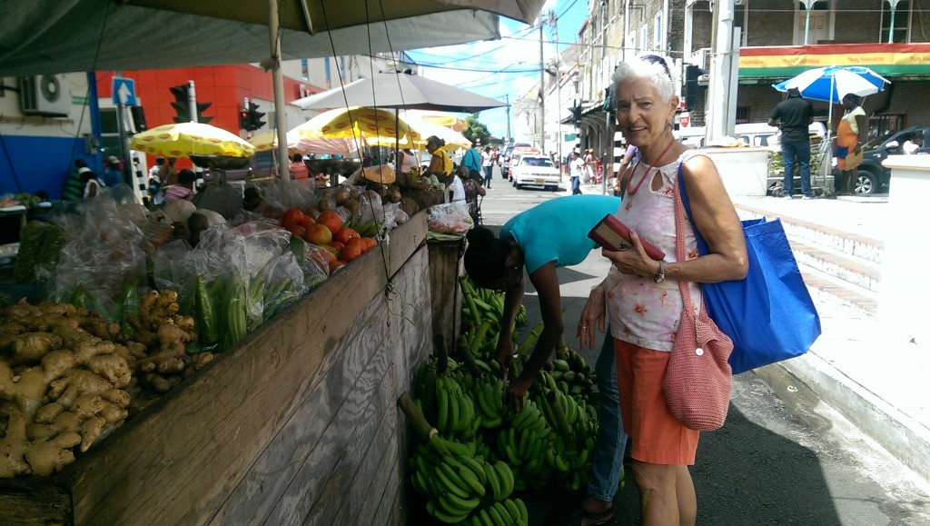 An Abundance of Bananas - Me at the Market 